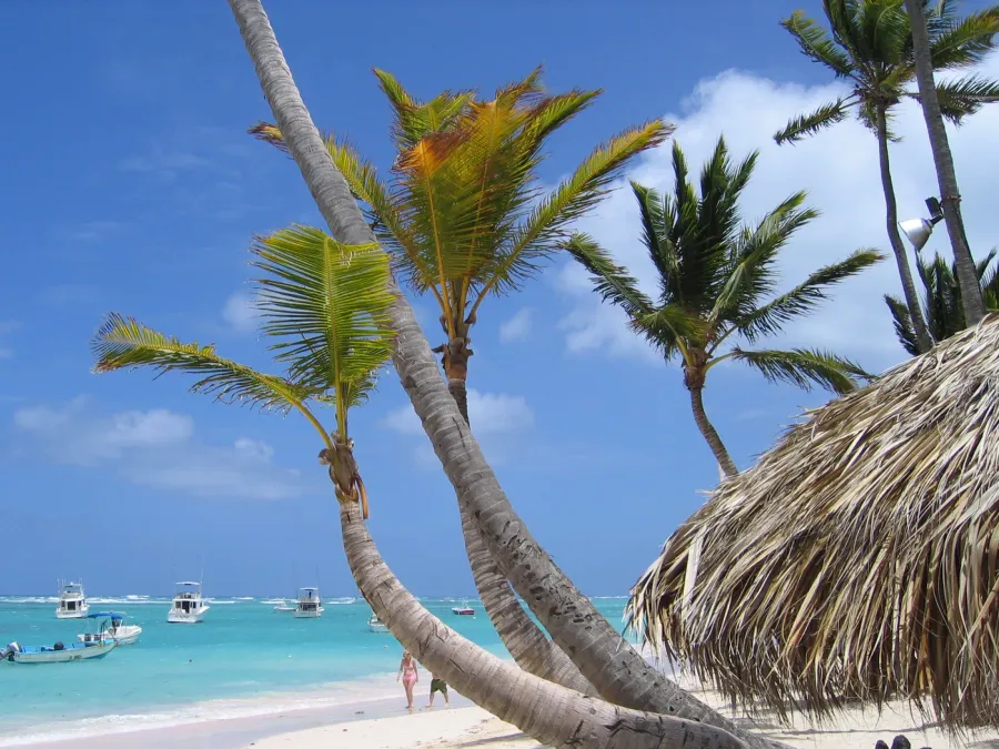 Praia de Punta Cana, na República Dominicana